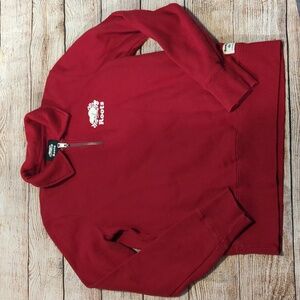 Roots Size Small Quarter Zip Up Sweatshirt